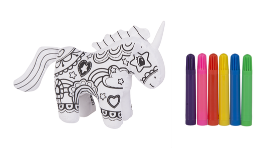 Unicorn 7-piece Coloring Kit