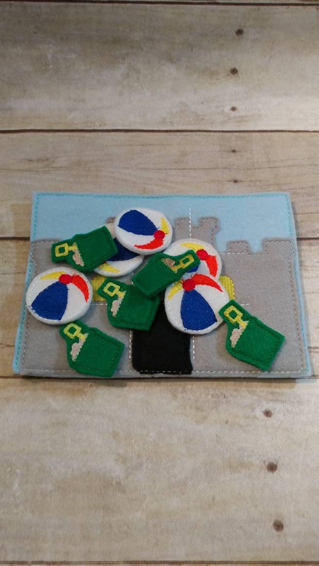 Fun handcrafted beach theme tic tac toe game for boys and girls. Can be used as a gift or party favor.